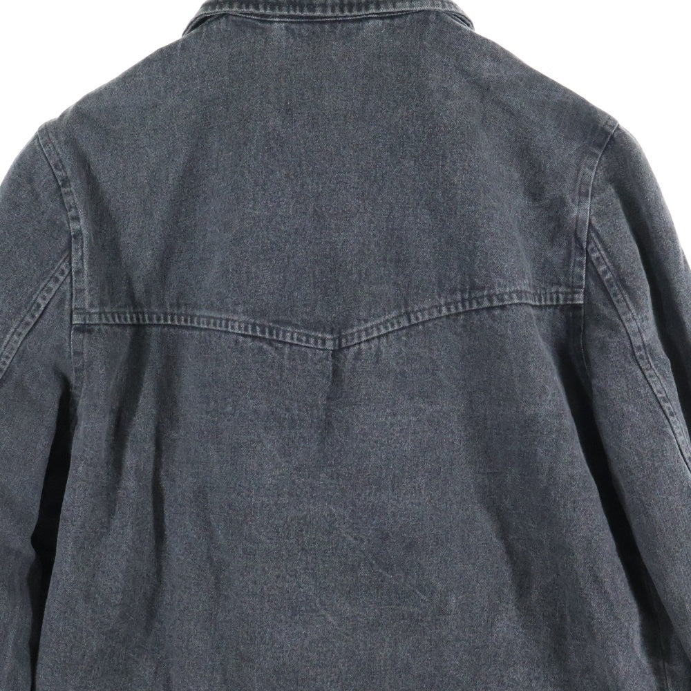 RAF SIMONS(ラフシモンズ) 05SS ダブル ライダース デニム ジャケット インディゴ グレー