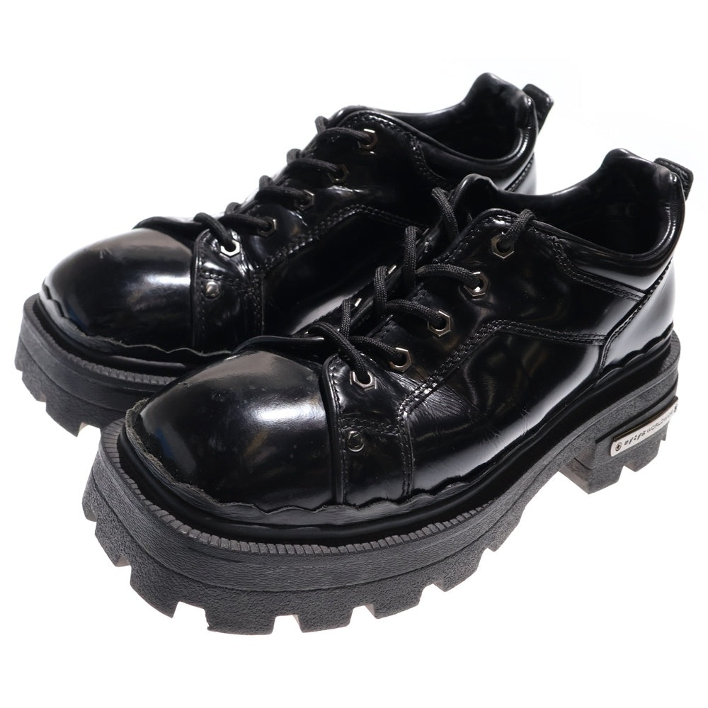 eytys(エイティーズ) Detroit デトロイト レザー レースアップ シューズ ブラック