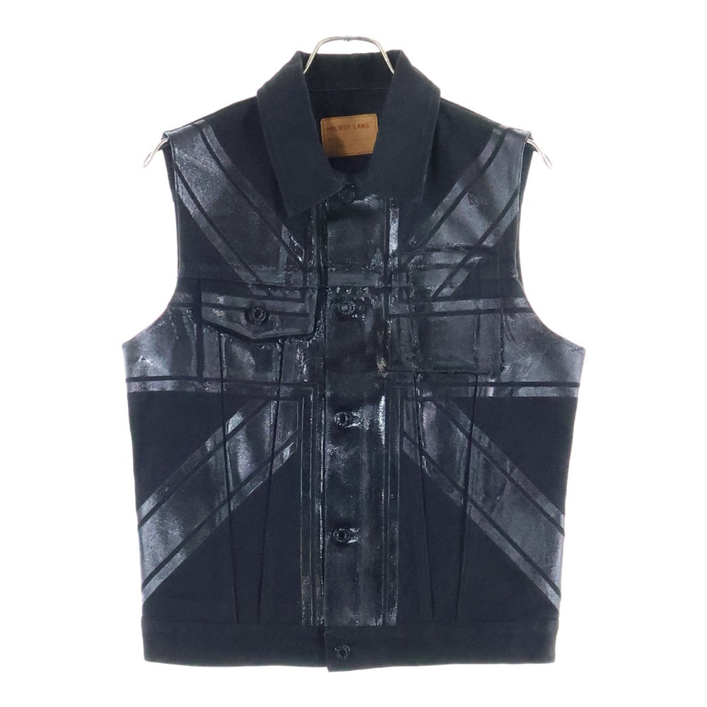 HELMUT LANG(ヘルムートラング) 90s UNION JACK RUBBER PAINTED DENIM 
