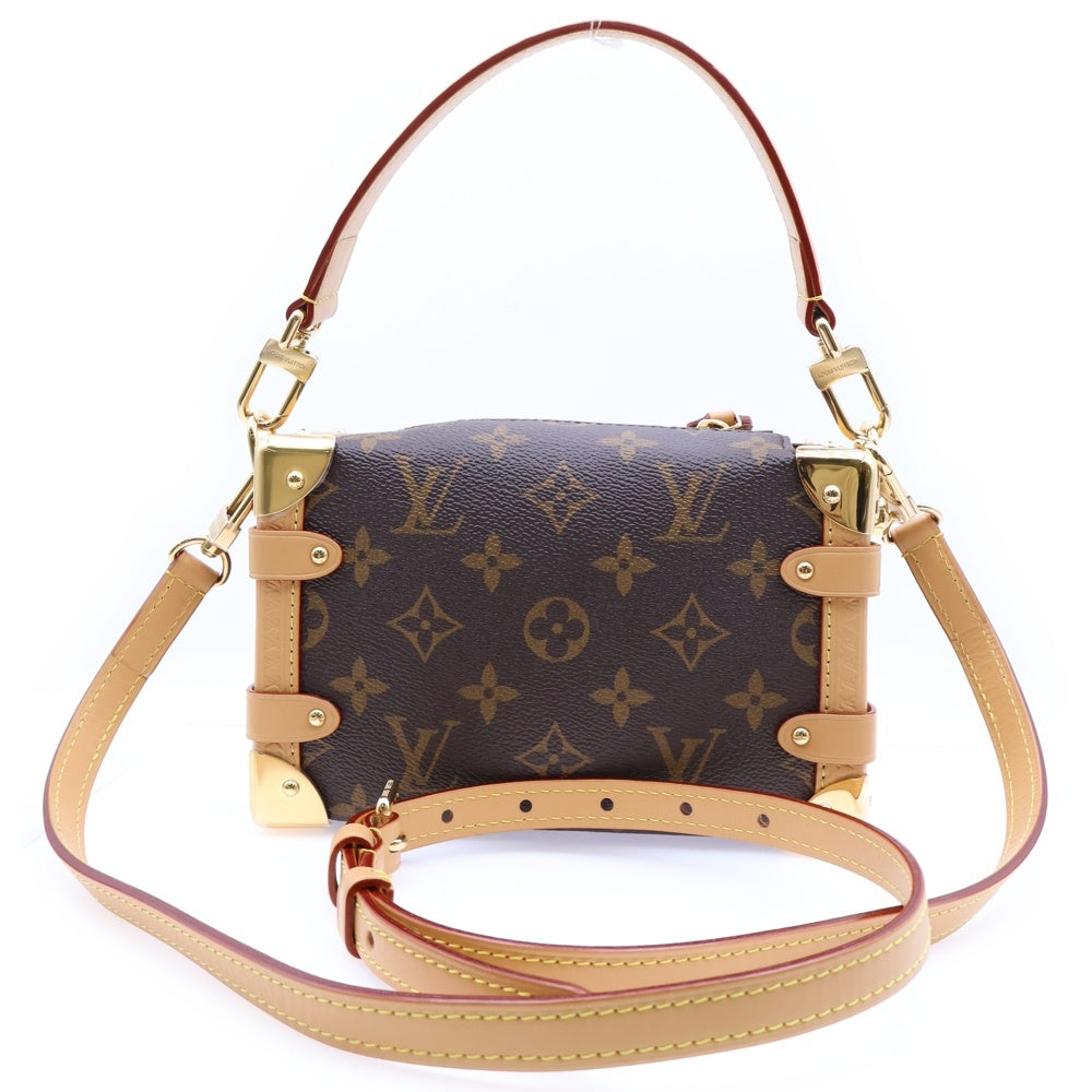 LOUIS VUITTON(ルイヴィトン) モノグラム サイドトランクPM 2WAYハンドバッグ ブラウン M46815