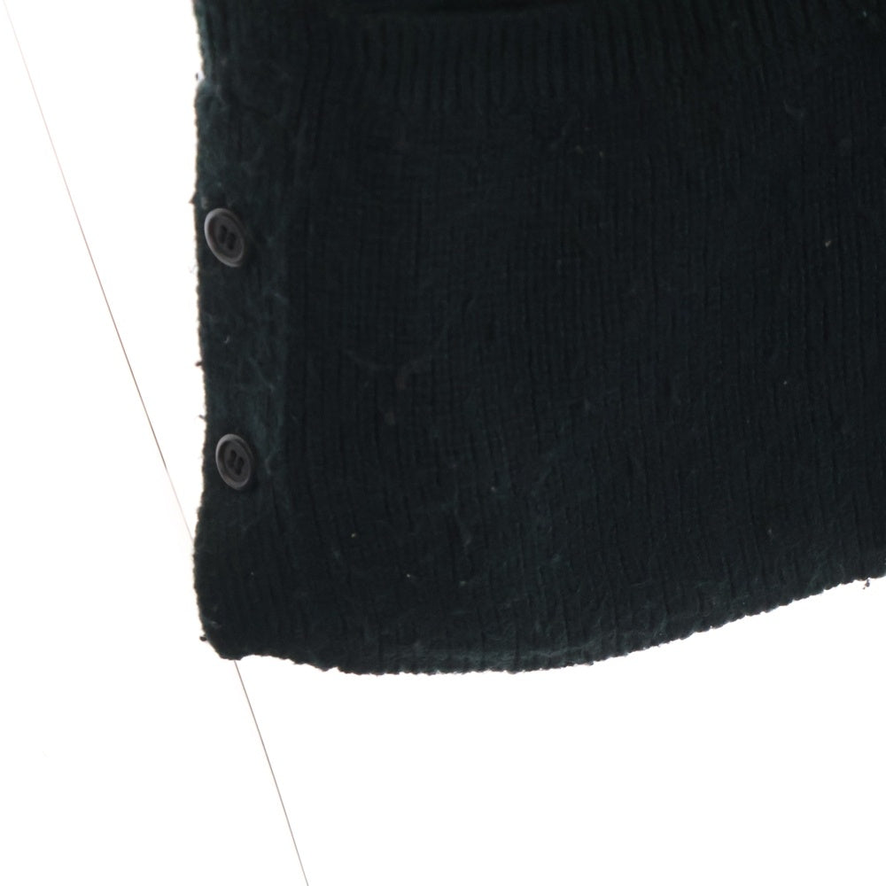 Y's for men(ワイズフォーメン) 18SS Vネック プルオーバー ダブル ポケット ニット ベスト MW-K38-603 グリーン