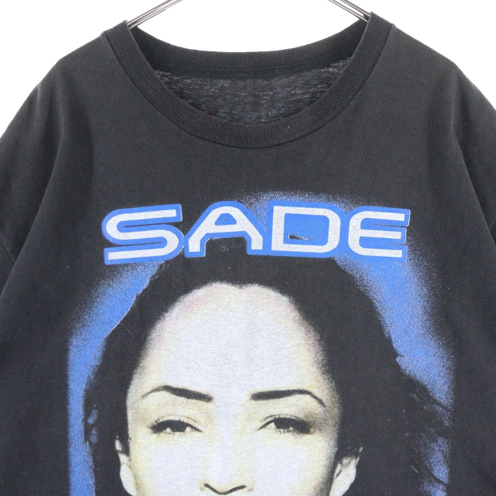 VINTAGE(ヴィンテージ) 00s SADE LOVERS ROCK TOUR 2001 シャーデー Tシャツ 半袖カットソー ブラック