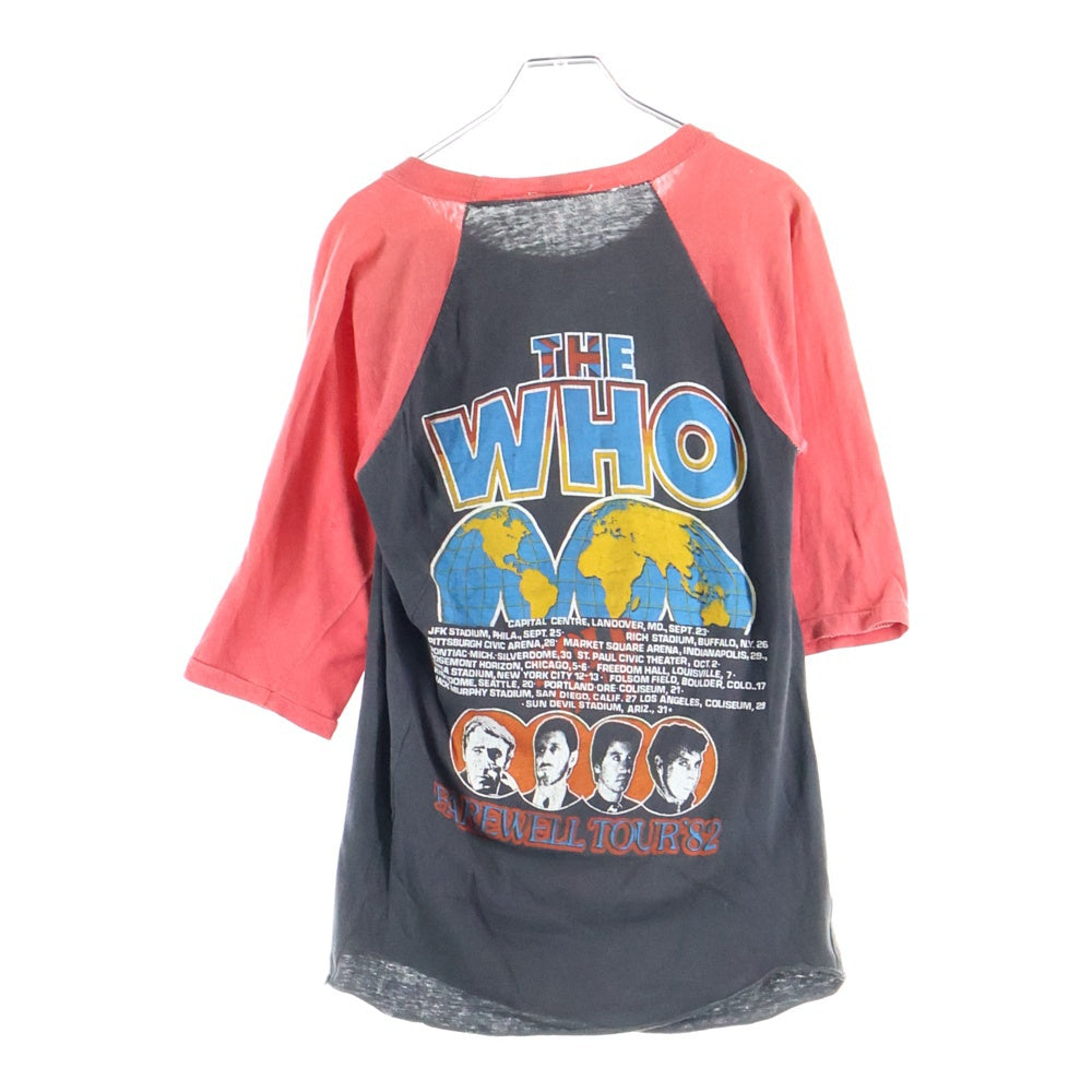 VINTAGE(ヴィンテージ) 80s THE WHO ザフー ラグラン Tシャツ ブラック