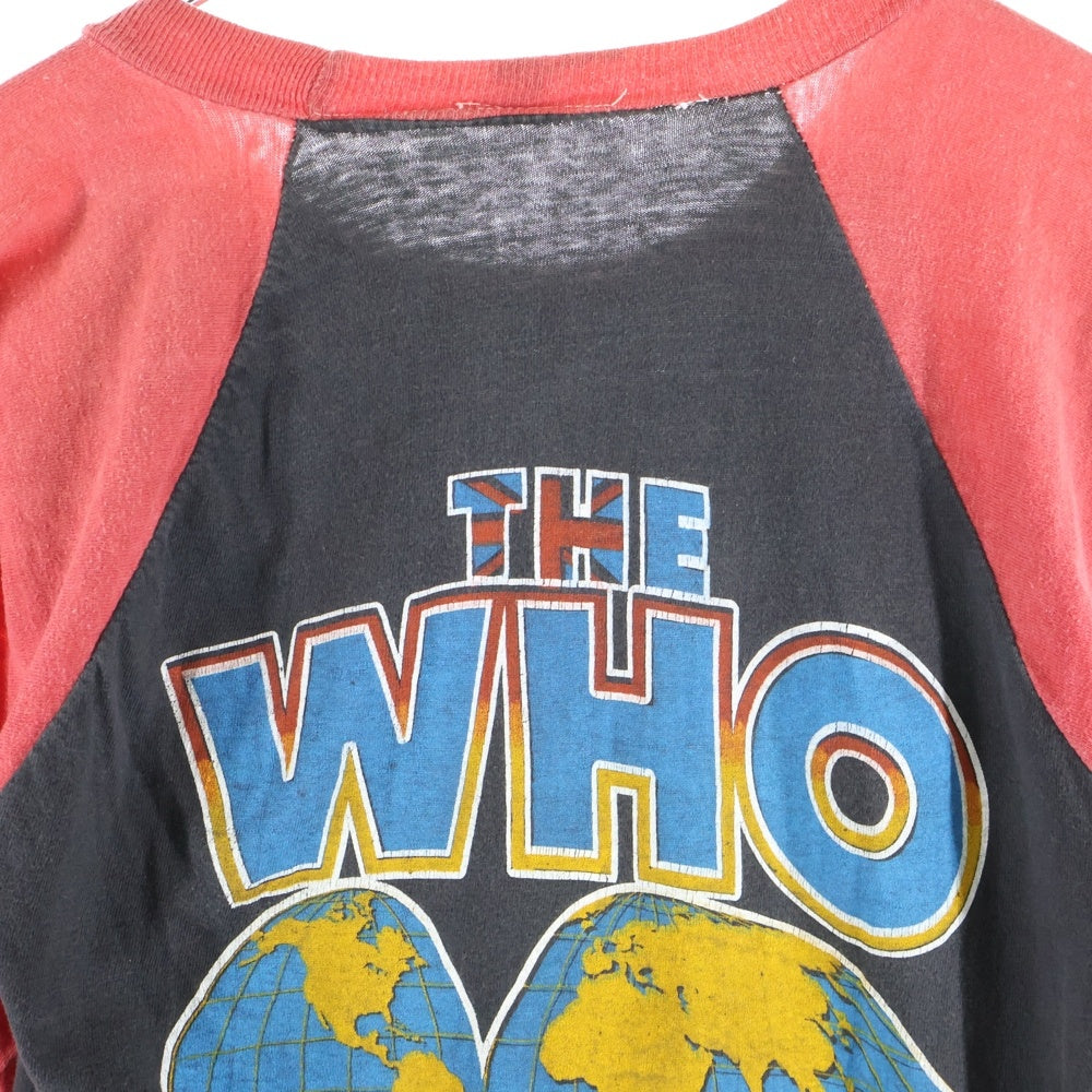 VINTAGE(ヴィンテージ) 80s THE WHO ザフー ラグラン Tシャツ ブラック