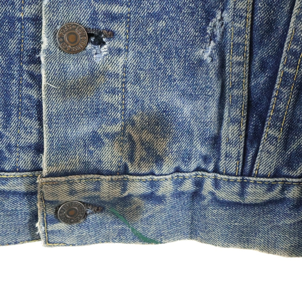 Levi's(リーバイス) 60s 559XX BIG E 3rd サード ブランケット ボタン裏刻印D デニム トラッカー ジャケット インディゴ