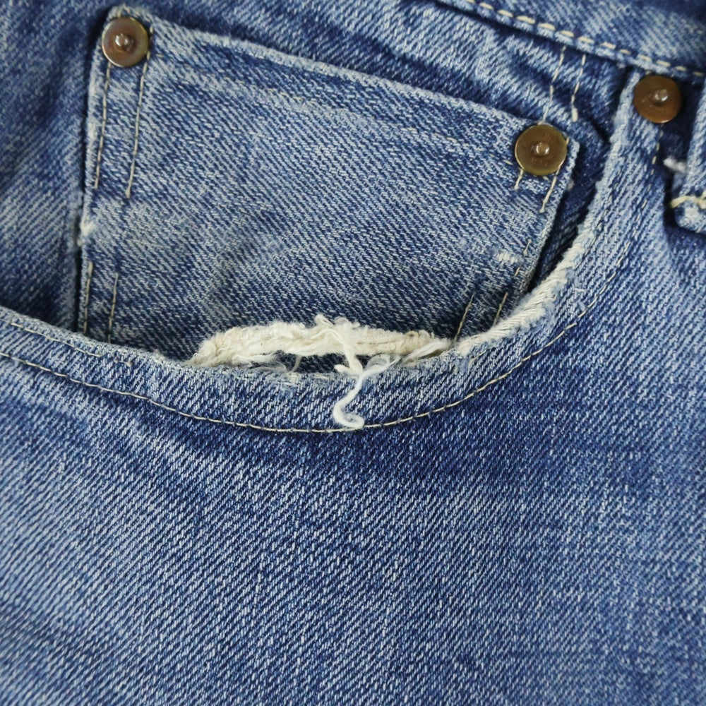 Levi's(リーバイス) 40-50s VINTAGE 501XX 47MODEL BIG E 片面タブ 通常R ボタン裏刻印無し デニム パンツ インディゴ