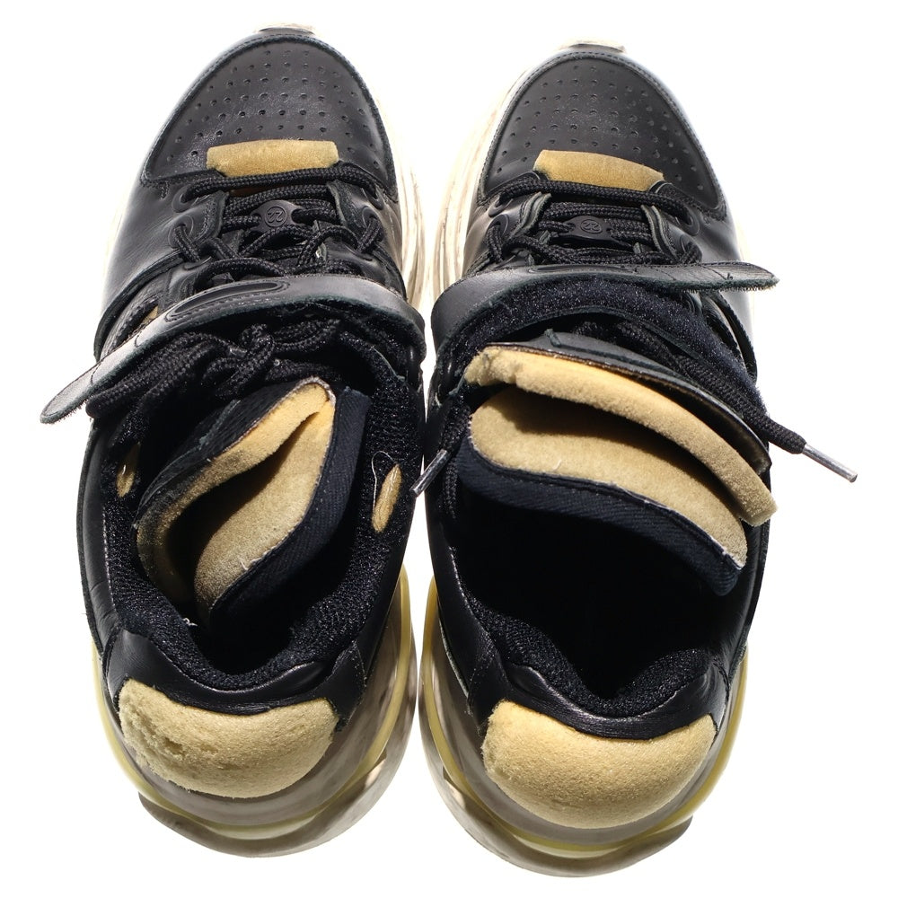 Maison Margiela 22(メゾンマルジェラ) レトロフィット ダメージ加工 ローカット スニーカー ブラック S37 WS0465