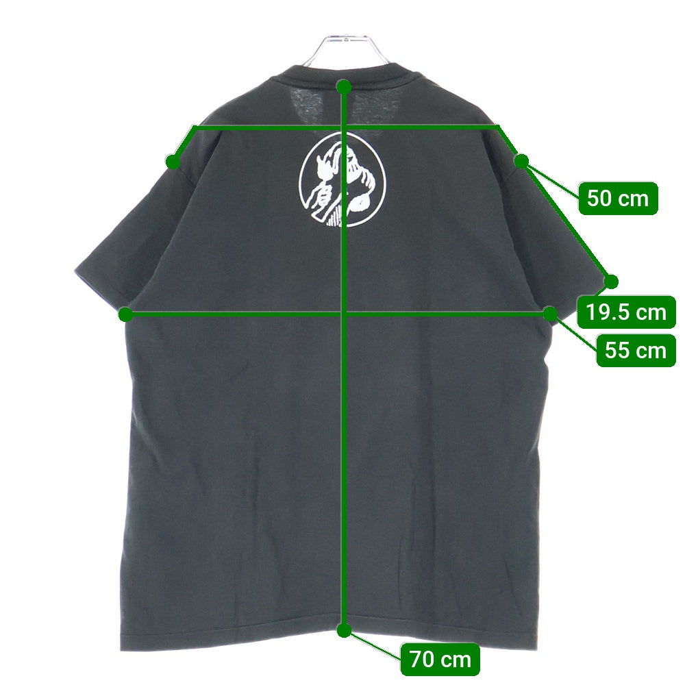 VINTAGE(ヴィンテージ) 90s RAGE AGAINST THE MACHINE FIST MOLOTOV アゲインストザマシーン 半袖Tシャツ カットソー ブラック