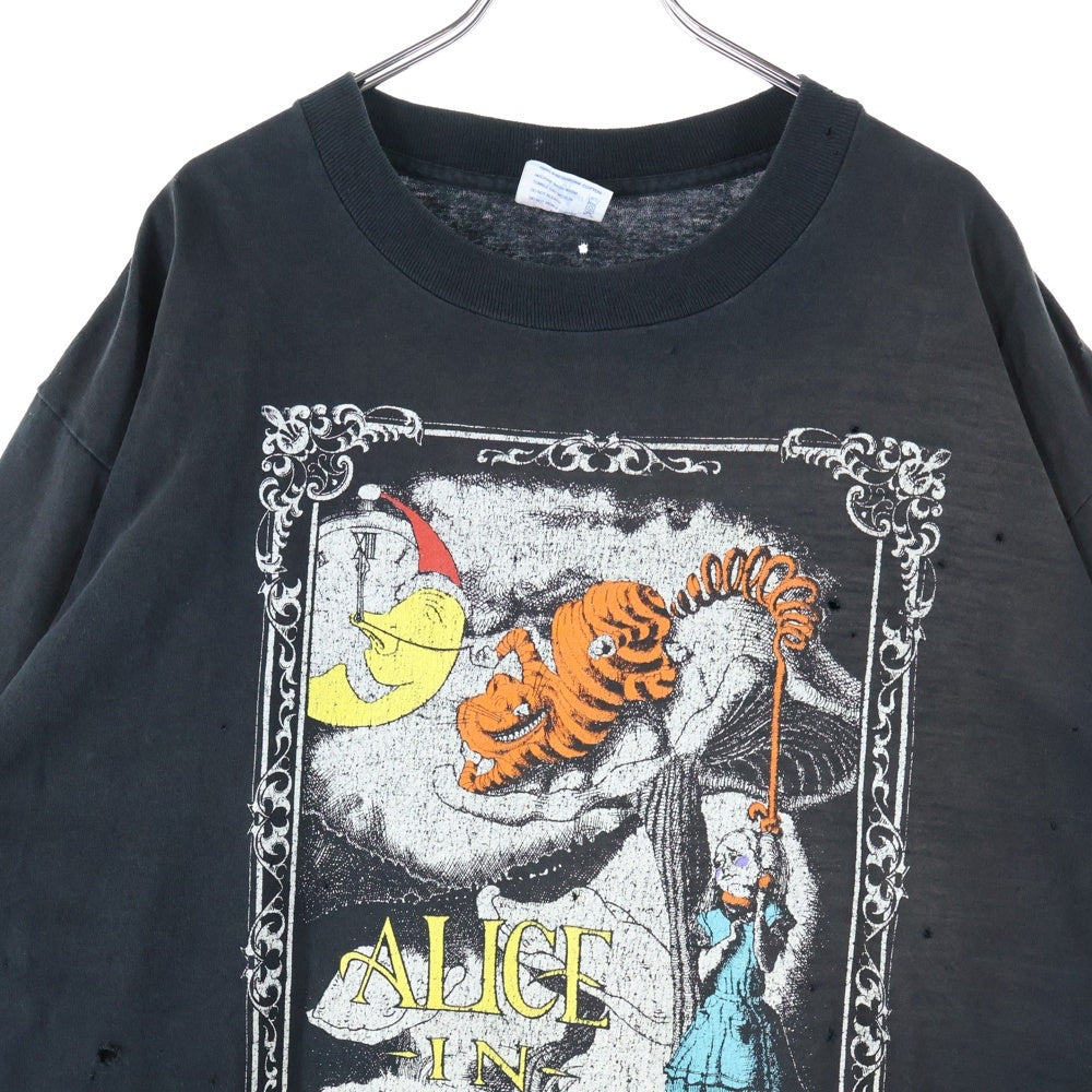 VINTAGE(ヴィンテージ) 90s ALICE IN CHAINS ALICE HANGING L/S アリスインチェイン 長袖Tシャツ ロングスリーブ カットソー ブラック