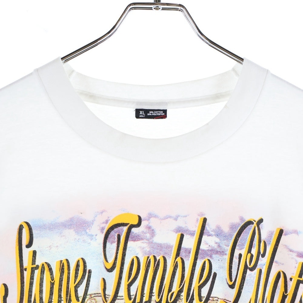 VINTAGE(ヴィンテージ) 90s Stone Temple Pilots Tiny Music Tour BOOTLEG ストーンテンプル ブートレグ ロングスリーブ長袖Tシャツ ホワイト