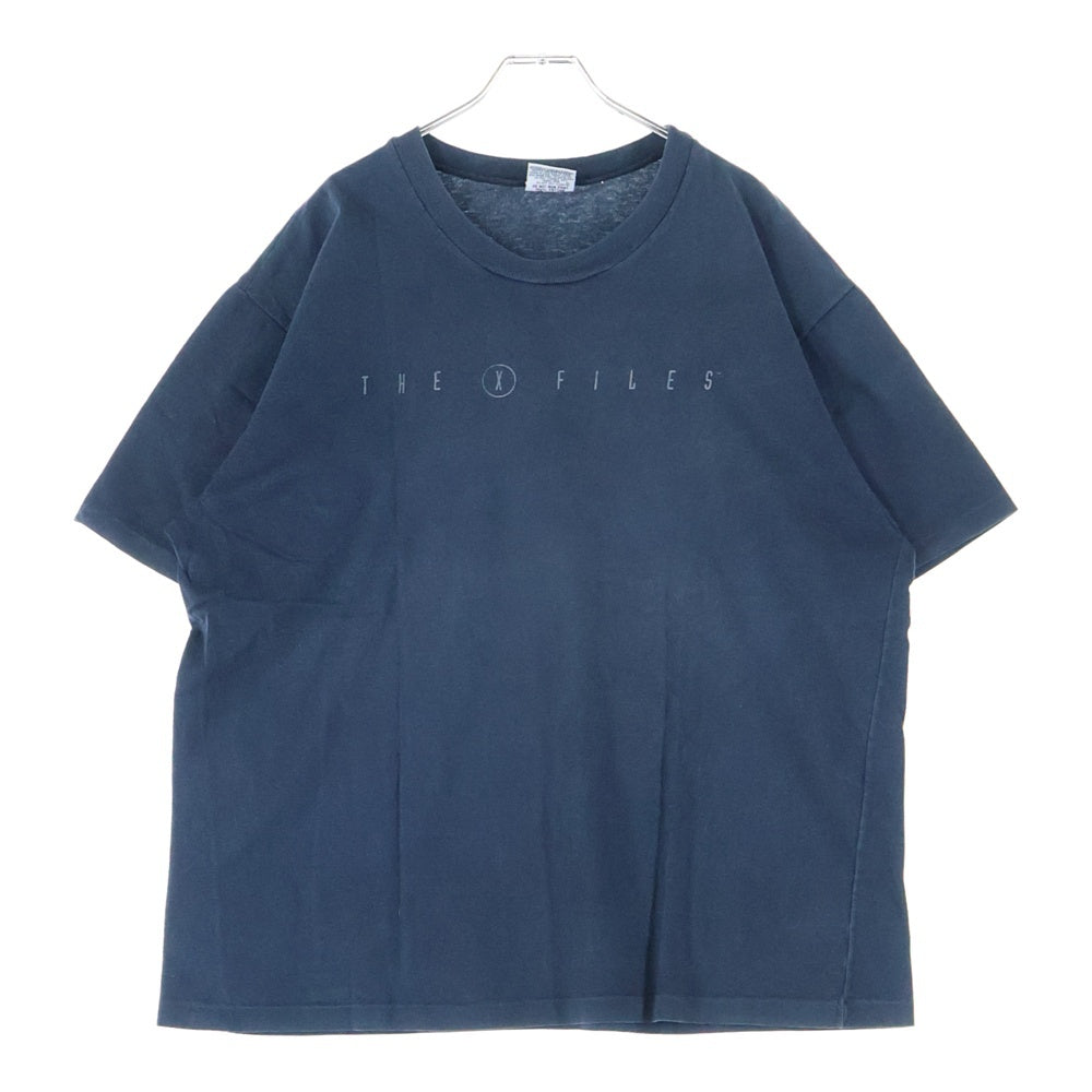 VINTAGE(ヴィンテージ) 90s X-FILES HE IS ONE エックスファイル 両面プリント Tシャツ 半袖カットソー ブラック