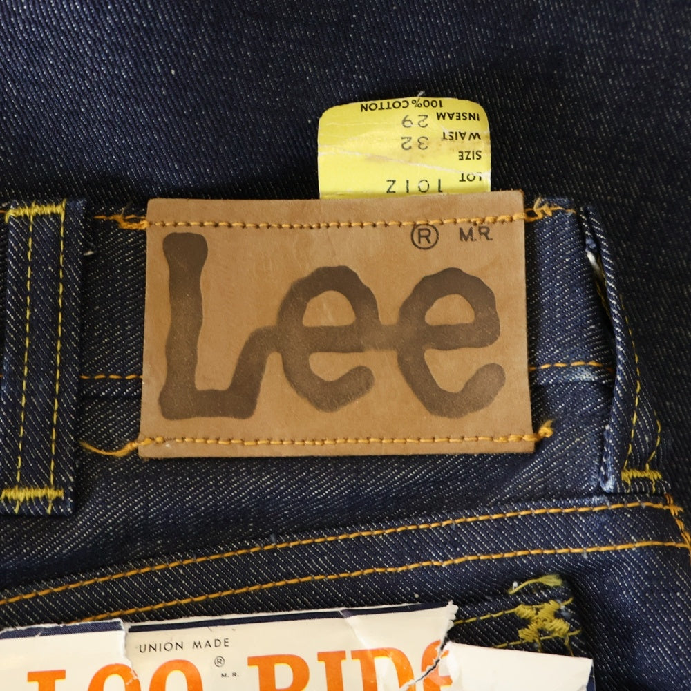 LEE(リー) 60-70s RIDERS 101Z USA製 ボタン裏刻印25 デニム パンツ インディゴ
