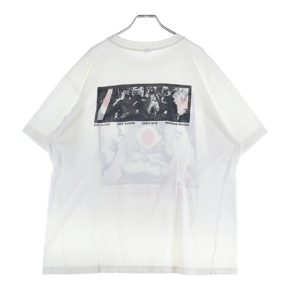 VINTAGE(ヴィンテージ) 00s RED HOT CHILI PEPERS suger sex magik bootleg レッドホットチリペッパーズ シュガーセックスマジック ブートレグ 半袖Tシャツ カットソー ホワイト