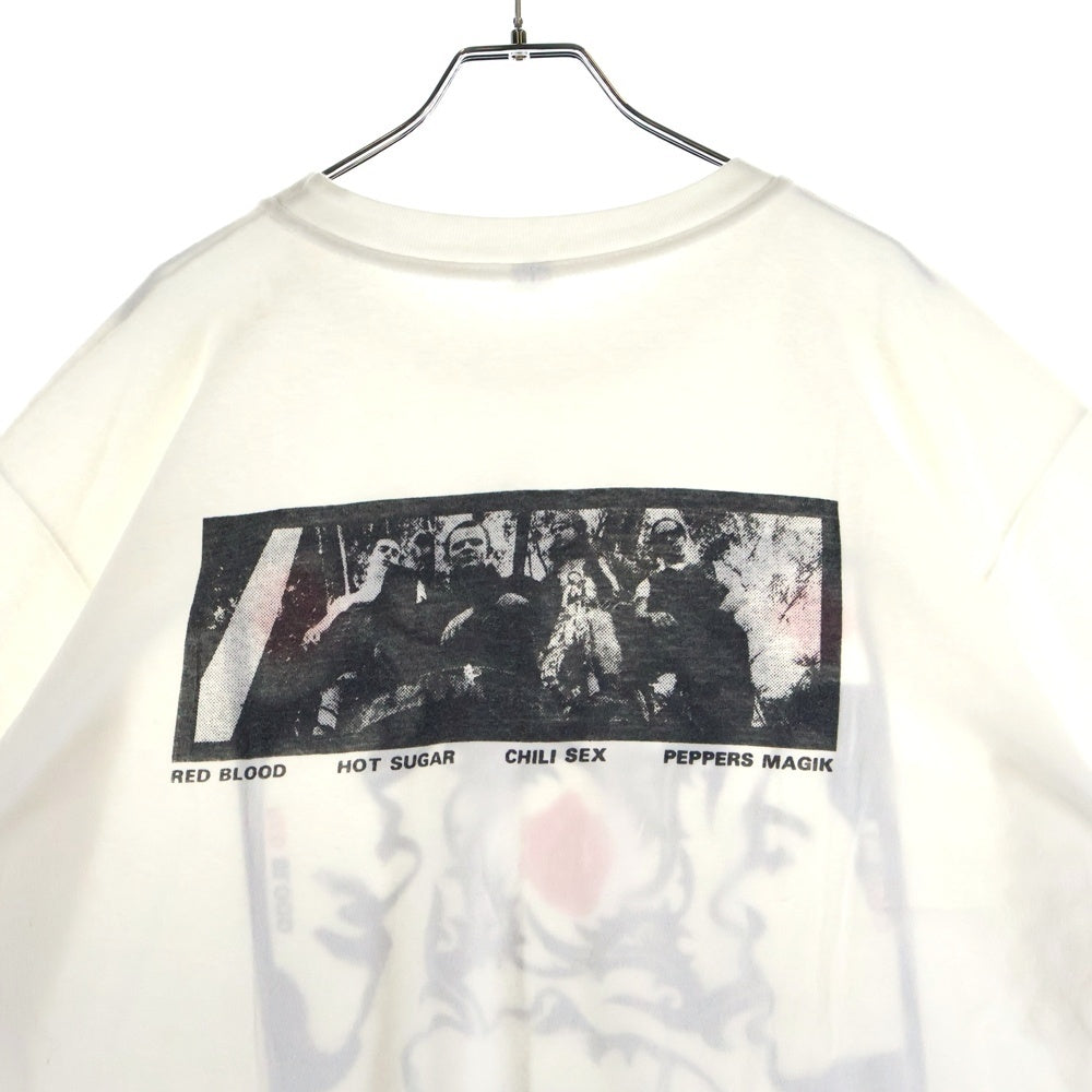 VINTAGE(ヴィンテージ) 00s RED HOT CHILI PEPERS suger sex magik bootleg レッドホットチリペッパーズ シュガーセックスマジック ブートレグ 半袖Tシャツ カットソー ホワイト
