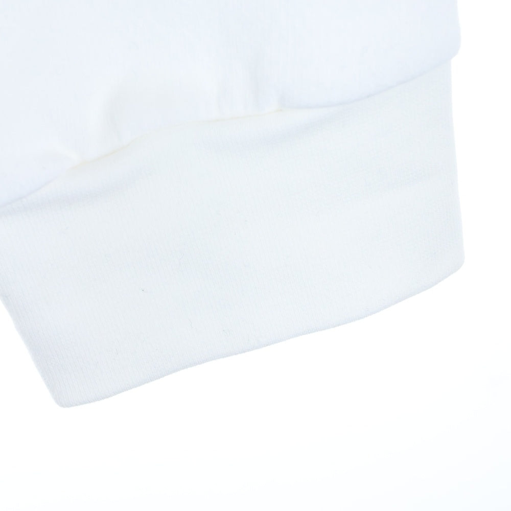 CHROME HEARTS(クロムハーツ) SWTSHRT HD ZIP アームロゴ ジップアップ パーカー ホワイト/ブルー