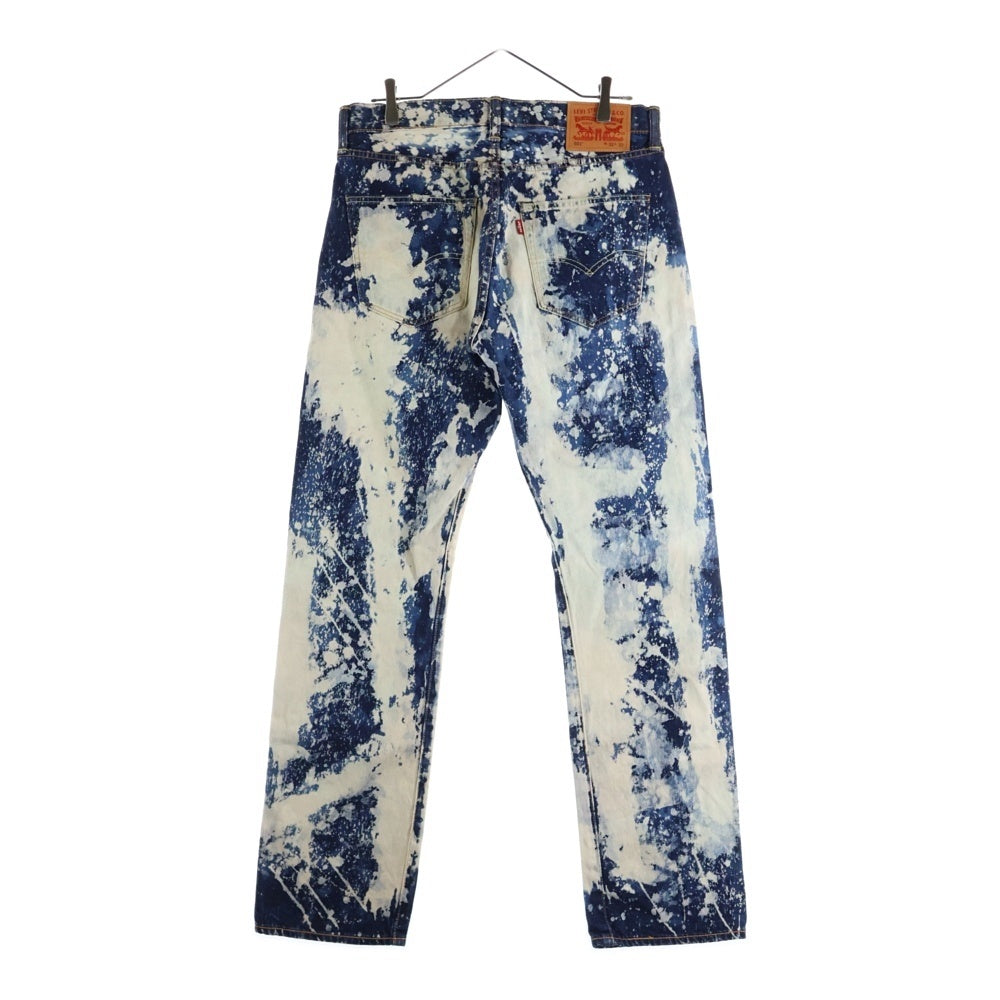Levi's(リーバイス) 501 SPLASH BLEACH DENIM PANTS PC9-00501-1873 スプラッシュ ブリーチ デニム パンツ ブルー/ホワイト