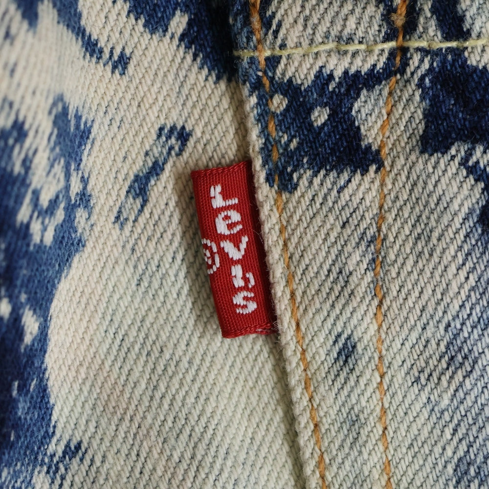 Levi's(リーバイス) 501 SPLASH BLEACH DENIM PANTS PC9-00501-1873 スプラッシュ ブリーチ デニム パンツ ブルー/ホワイト