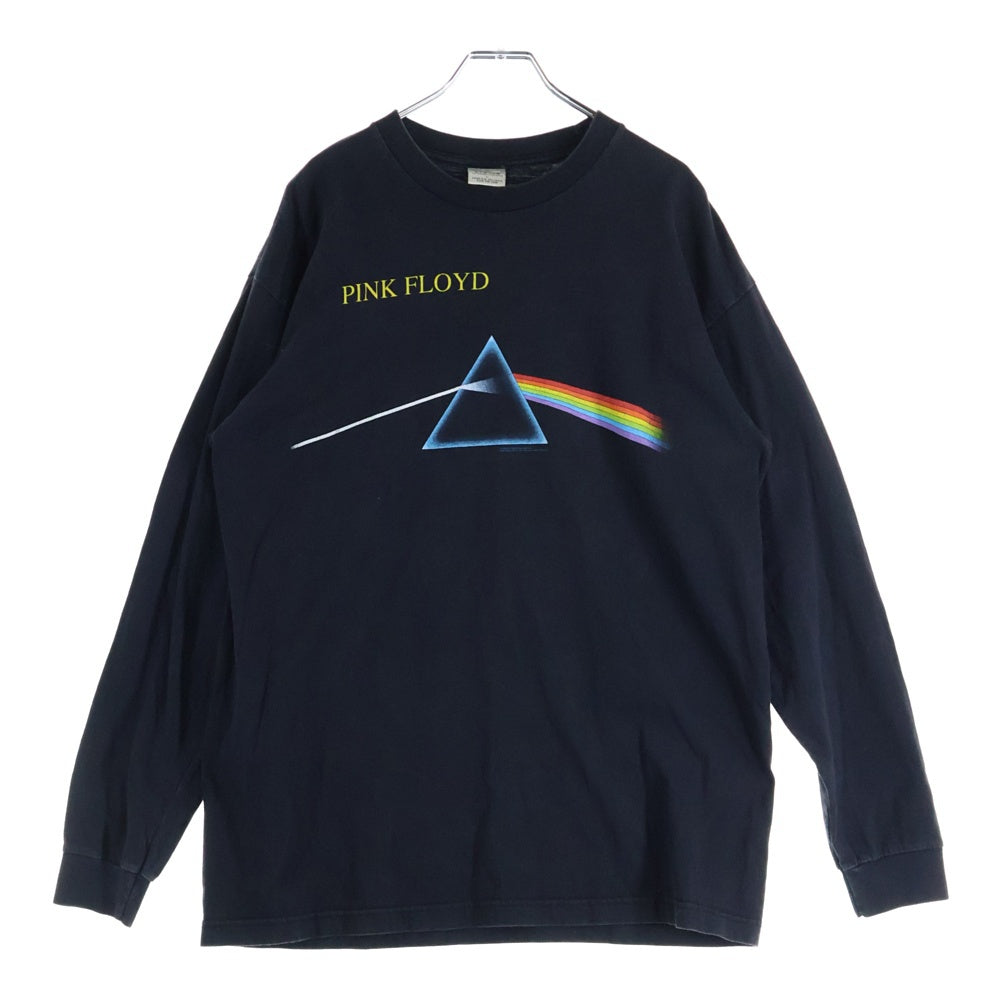 VINTAGE(ヴィンテージ) 90s PINK FLOYD DARK SIDE OF THE MOON ピンクフロイド 長袖Tシャツ カットソー ブラック