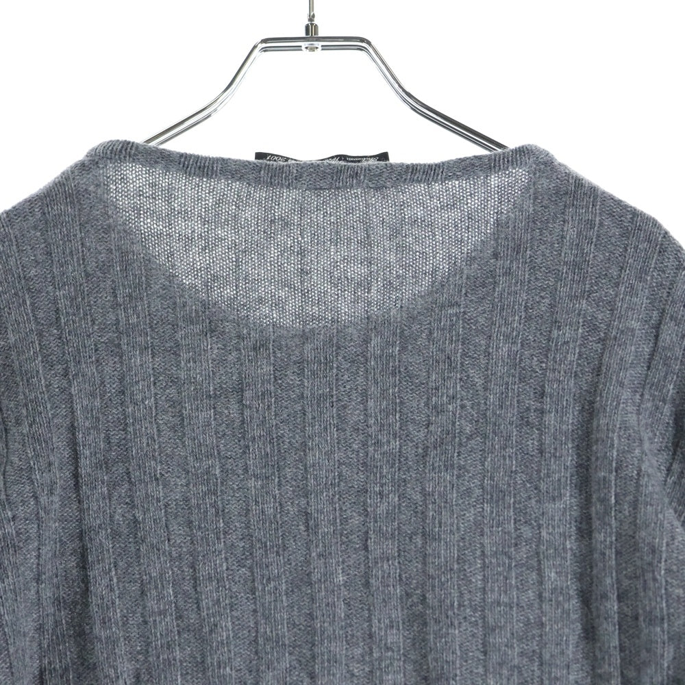 RAF SIMONS(ラフシモンズ) 00AW Confusion Wool Cable Knit コンフュージョン期 ウール ケーブルニット 長袖ニット グレー