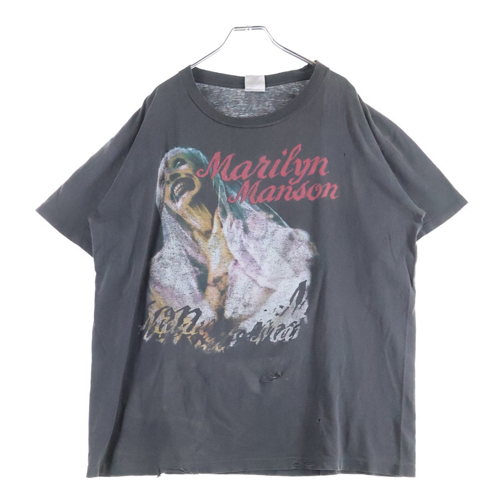 VINTAGE(ヴィンテージ) 90s MARILYN MANSON SWEET DREAMS マリリンマンソン スウィートドリーム Tシャツ 半袖カットソー ブラック
