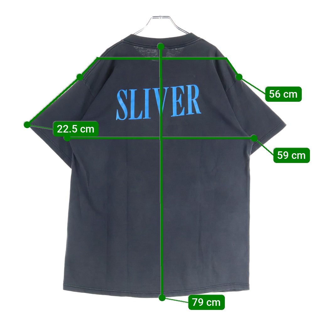 VINTAGE(ヴィンテージ) 90s NIRVANA SLIVER ニルヴァーナ スリバー 半袖Tシャツ ブラック