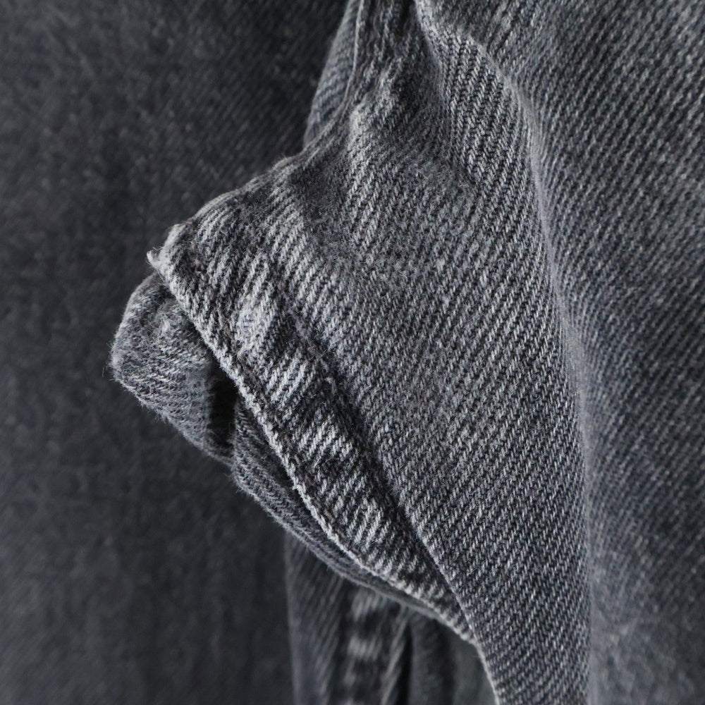 Levi's(リーバイス) 90s 501 後染め ブラックデニムパンツ USA製 1998年製 ボタン裏653 ブラック