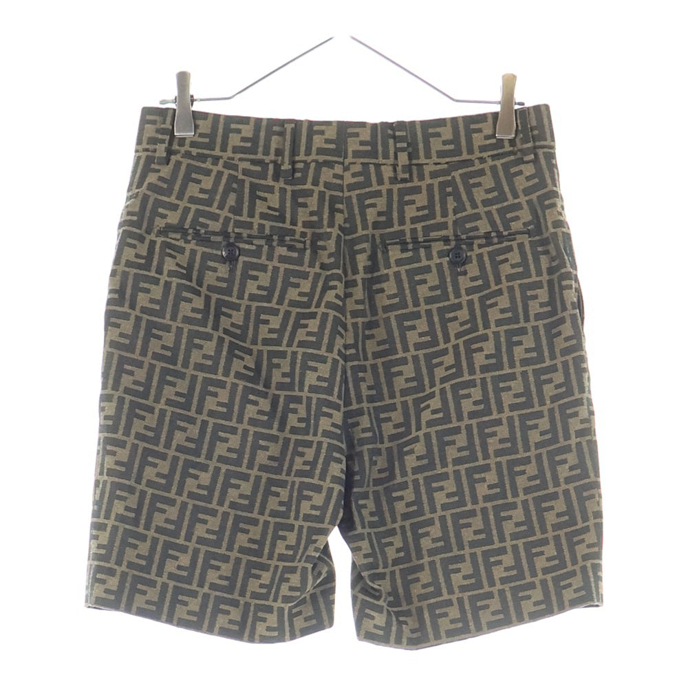 FENDI(フェンディ) ズッカ柄 ハーフパンツ FB0521 A6WJ ブラウン