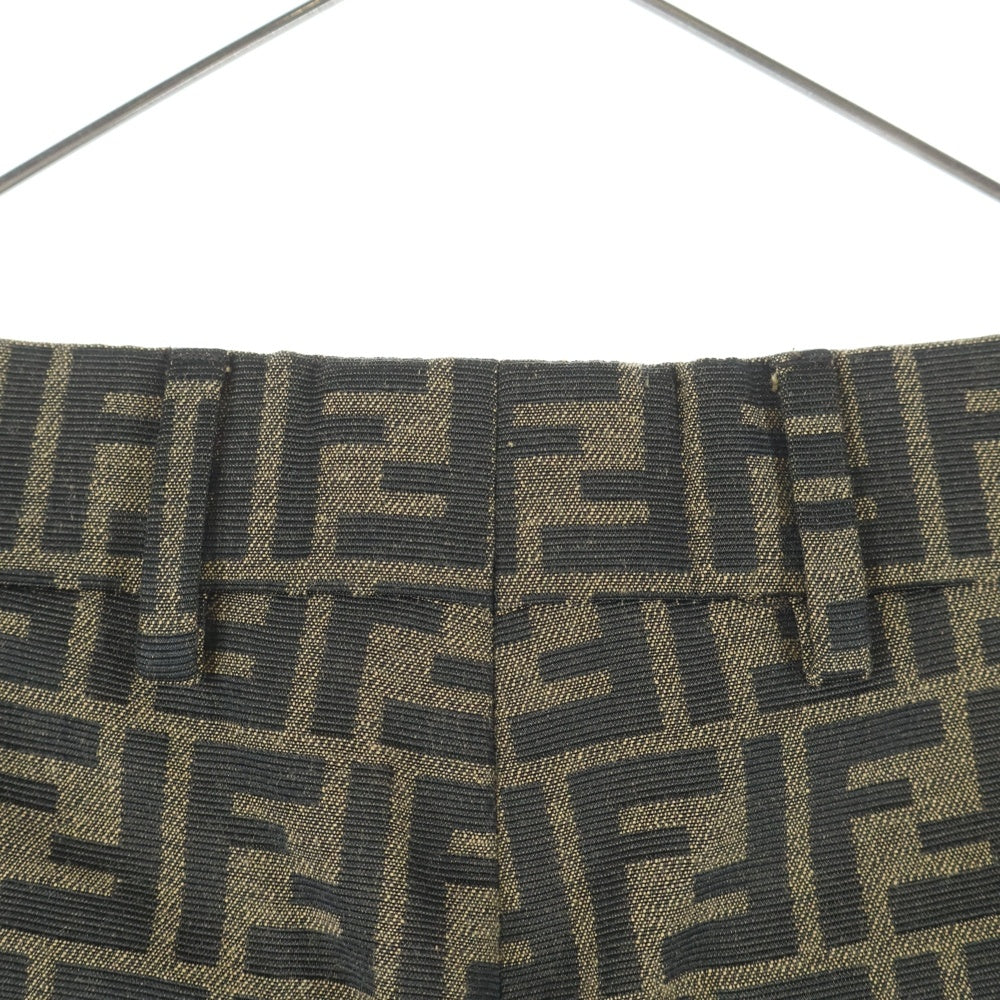 FENDI(フェンディ) ズッカ柄 ハーフパンツ FB0521 A6WJ ブラウン
