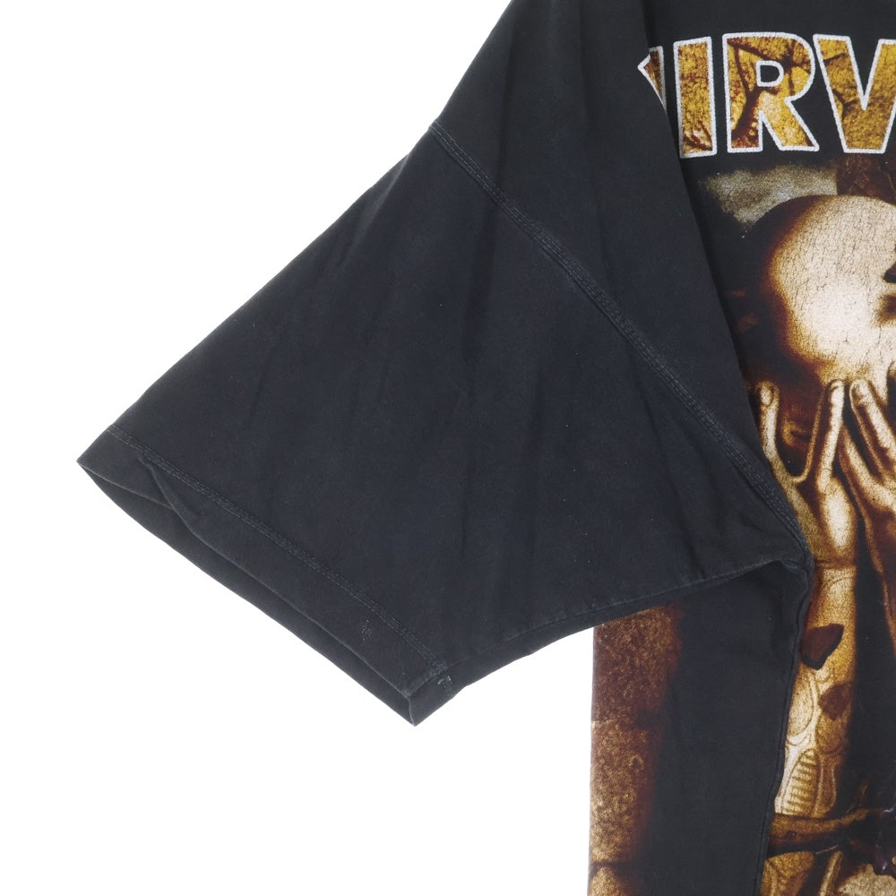VINTAGE(ヴィンテージ) 90s NIRVANA BOOTLEG ニルヴァーナ ブートレグ Tシャツ 半袖カットソー ブラック