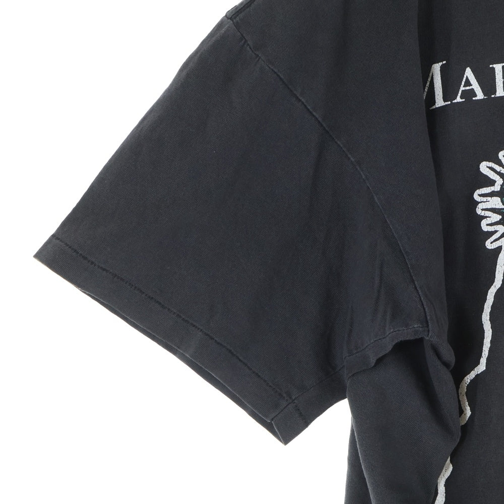 VINTAGE(ヴィンテージ) 90S MARILYN MANSON BELIEVE マリリンマンソン ビリーブ 両面プリント 半袖Tシャツ カットソー ブラック