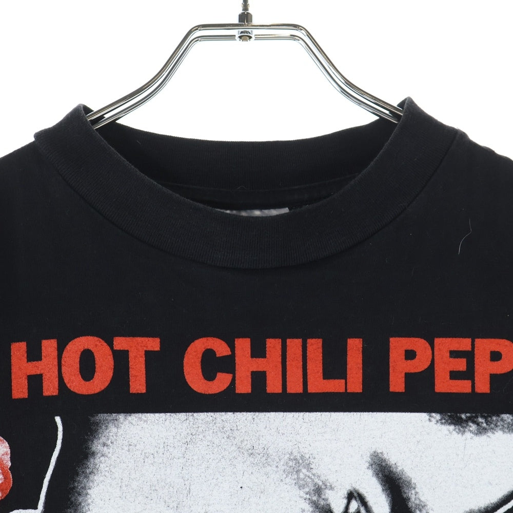 VINTAGE(ヴィンテージ) 90s RED HOT CHILI PEPPERS BLOOD SEX SUGAR MAGIK レッド ホット チリ ペッパーズ ブラッド セックス シュガー マジック Tシャツ 半袖カットソー ブラック