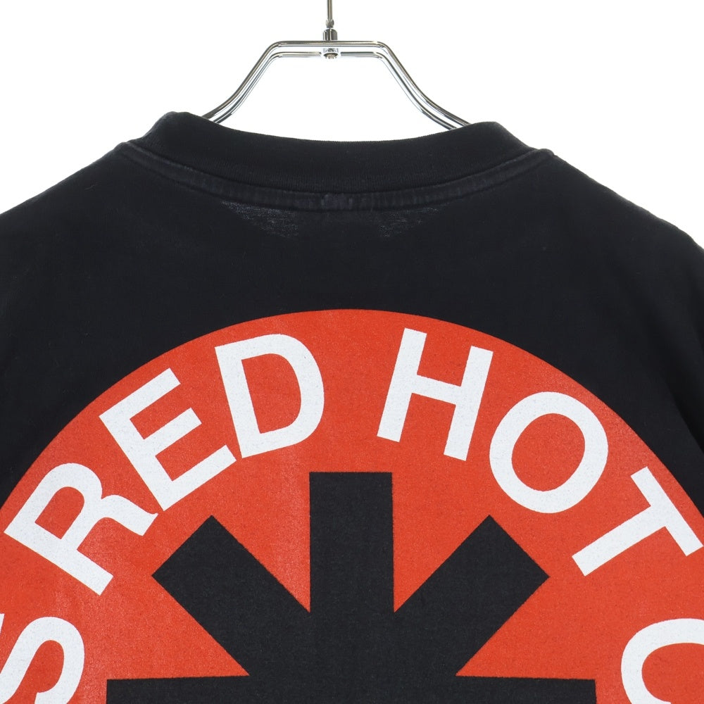 VINTAGE(ヴィンテージ) 90s RED HOT CHILI PEPPERS BLOOD SEX SUGAR MAGIK レッド ホット チリ ペッパーズ ブラッド セックス シュガー マジック Tシャツ 半袖カットソー ブラック