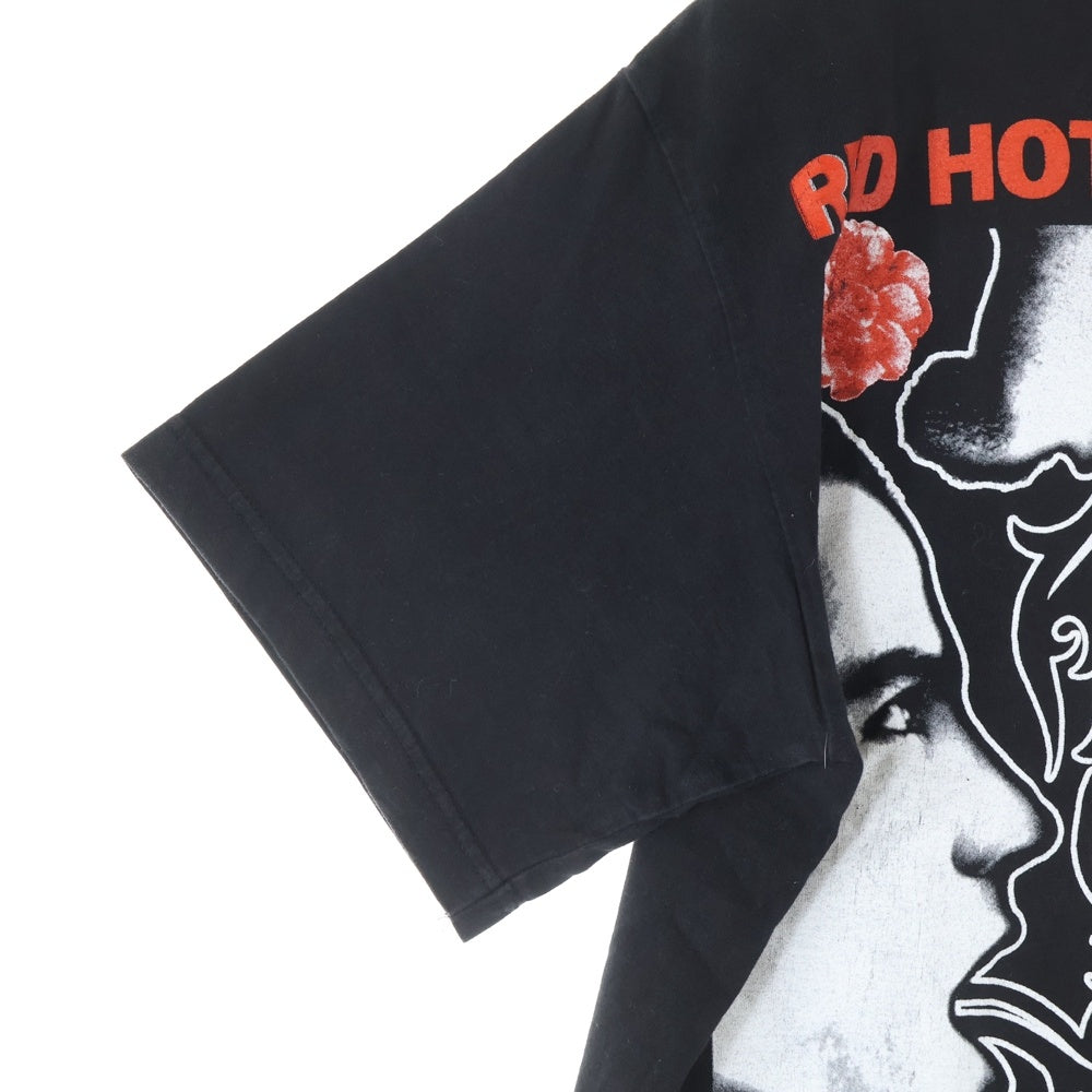 VINTAGE(ヴィンテージ) 90s RED HOT CHILI PEPPERS BLOOD SEX SUGAR MAGIK レッド ホット チリ ペッパーズ ブラッド セックス シュガー マジック Tシャツ 半袖カットソー ブラック