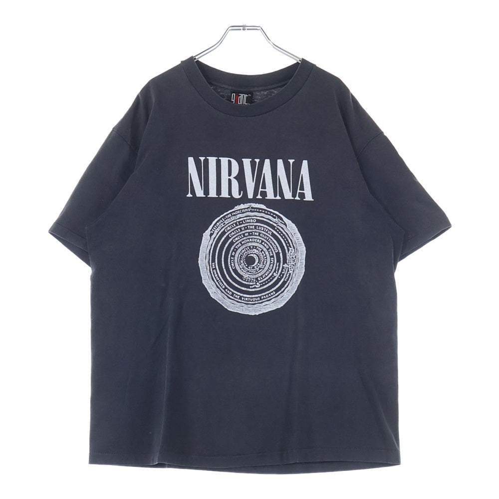 VINTAGE(ヴィンテージ) NIRVANA VESTIBULE ニルヴァーナ ヴェスティビュール Tシャツ 半袖 カットソー ブラック