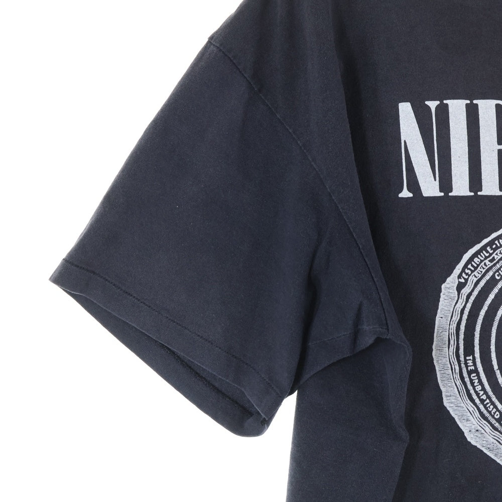 VINTAGE(ヴィンテージ) NIRVANA VESTIBULE ニルヴァーナ ヴェスティビュール Tシャツ 半袖 カットソー ブラック
