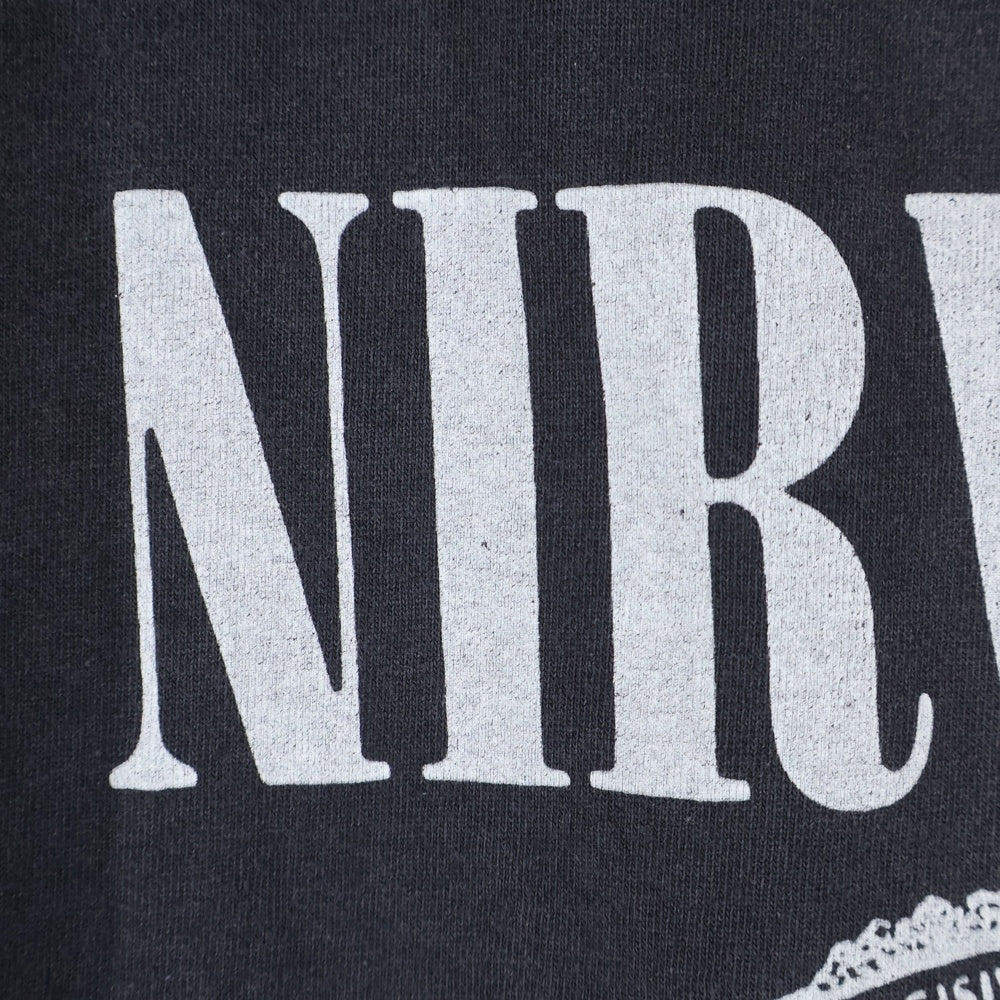 VINTAGE(ヴィンテージ) NIRVANA VESTIBULE ニルヴァーナ ヴェスティビュール Tシャツ 半袖 カットソー ブラック