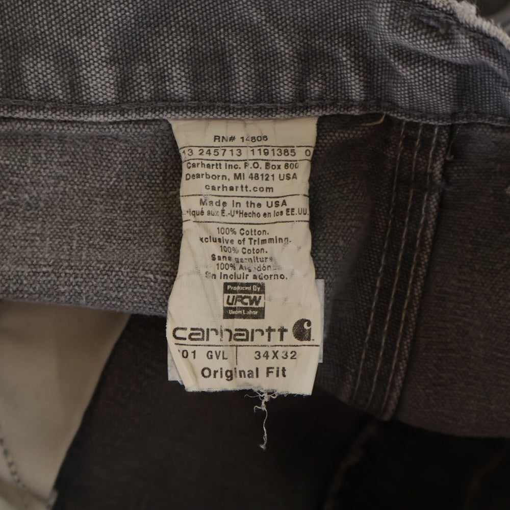 CARHARTT(カーハート) Double Knee PANTS ダブルニー カーペンターパンツ ペインター コットンダック グレー