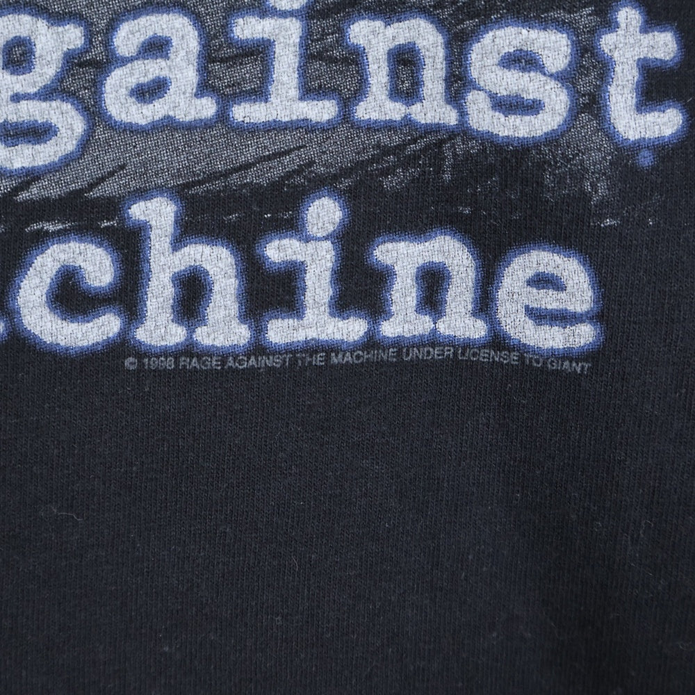 VINTAGE(ヴィンテージ) 90s RAGE AGAINST THE MACHINE MEMBER PORTRAIT LS レイジアゲインストザマシーン 長袖Tシャツ ロングスリーブ カットソー ブラック
