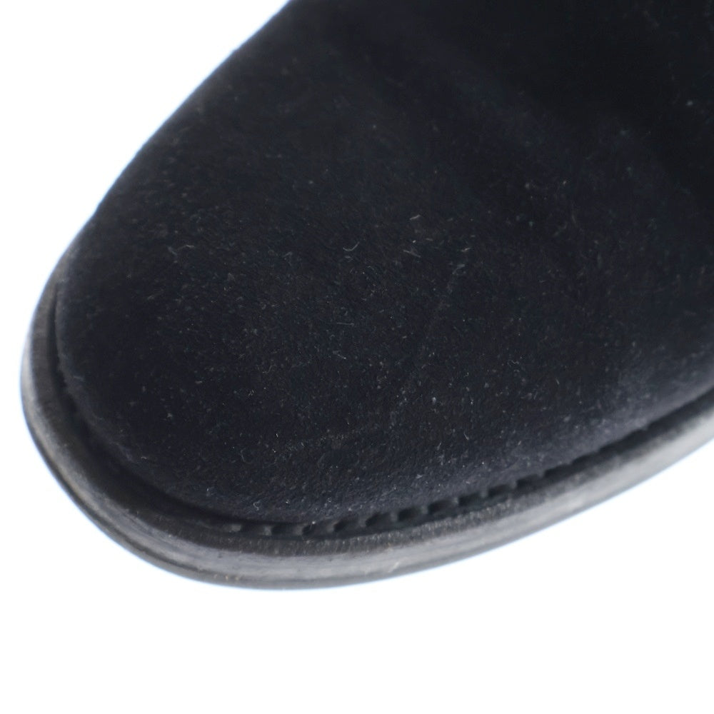 Church's(チャーチ) MONMOUTH WG チェルシー スエード プレーントゥ サイドゴアブーツ ブラック レディース