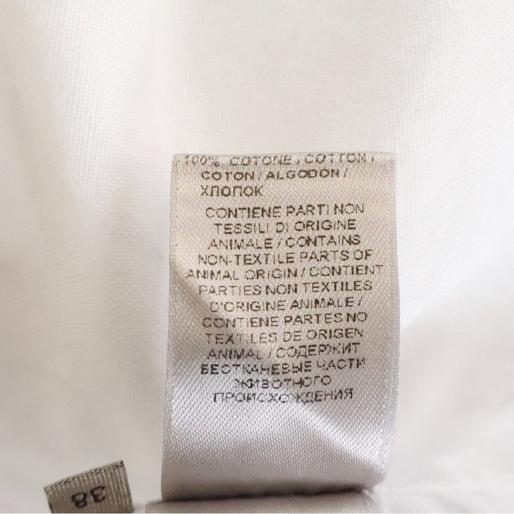 BOTTEGA VENETA(ボッテガヴェネタ) カッタウェイ オックスフォード 長袖 シャツ ホワイト