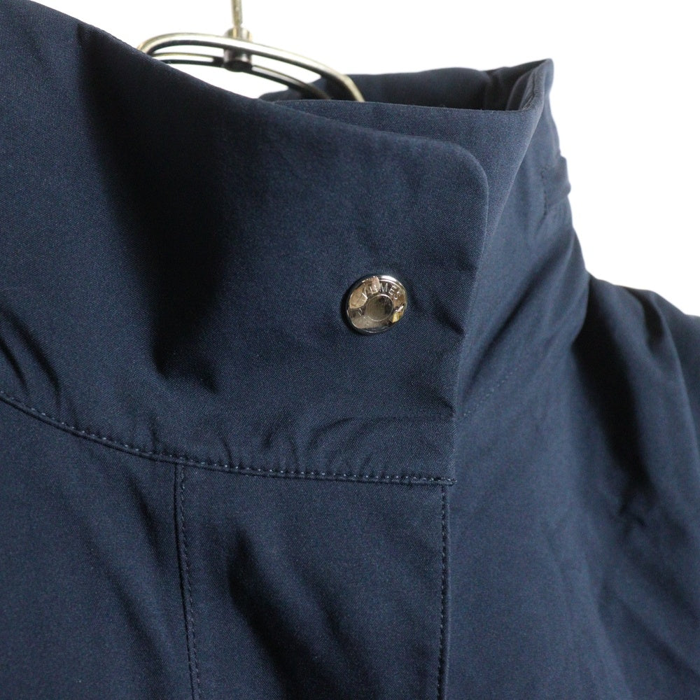 HERMES(エルメス) STAND COLLAR RAIN COAT GORE-TEX ゴアテックス レインコート ネイビー レディース