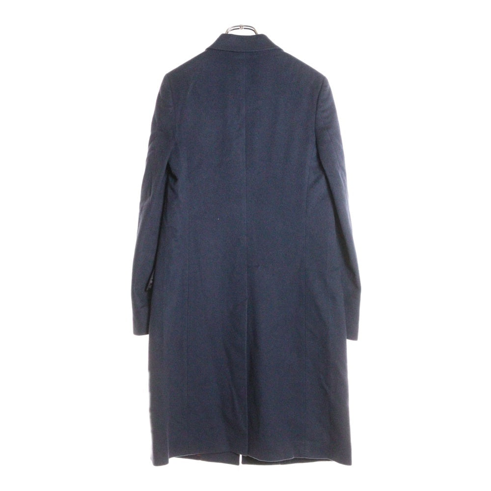 Paul Smith(ポールスミス) WOOL MELTON CHESTER COAT ウール カシミヤ チェスター コート ネイビー レディース