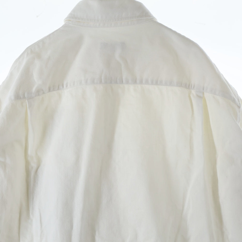 RAF SIMONS(ラフシモンズ) 19SS Two Patches Big fit shirt 191ー248 パッチ ビック オーバー シャツ ホワイト
