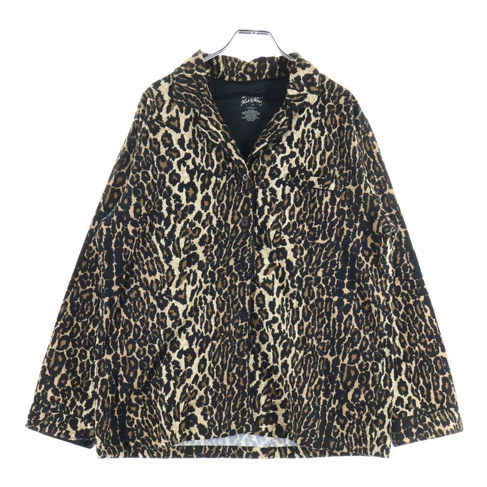 nordmontagne様まとめて購入 NO BRAND(ノーブランド) NICK&NORA レオパード パジャマ 長袖 シャツ