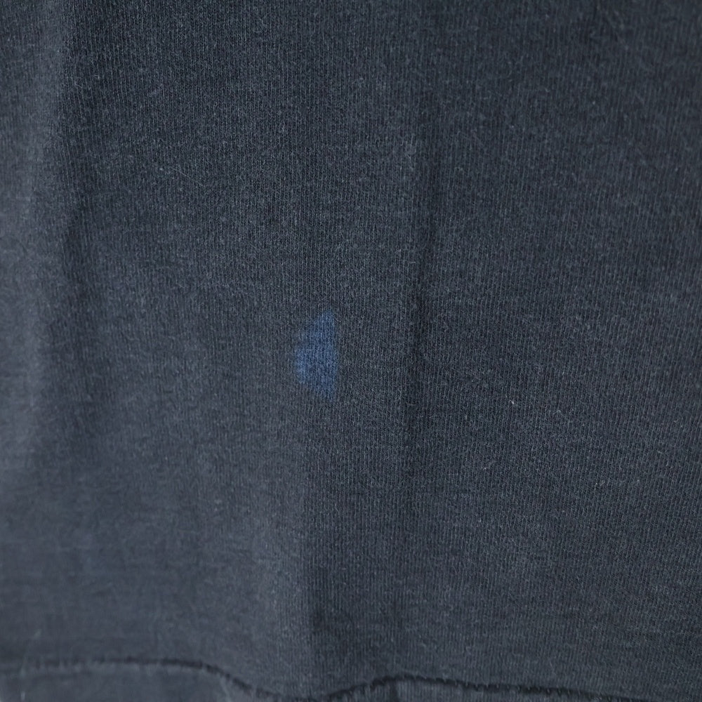 VINTAGE(ヴィンテージ) 90s God Slept in Because On The 6th Day 半袖プリントTシャツ カットソー ブラック