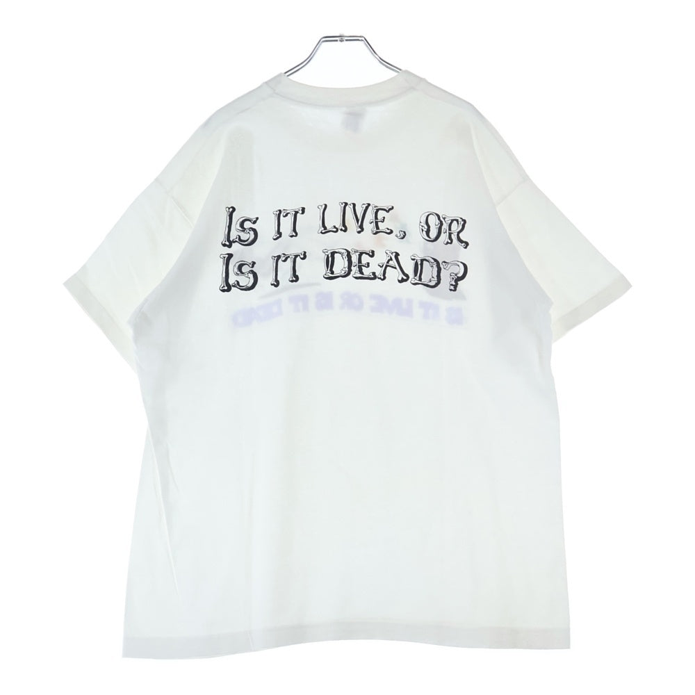 VINTAGE(ヴィンテージ) 90s GRATEFULDEAD IS IT LIVE OR IS IT DEAD TEE グレイトフルデッド 両面プリント半袖Tシャツ カットソー ホワイト