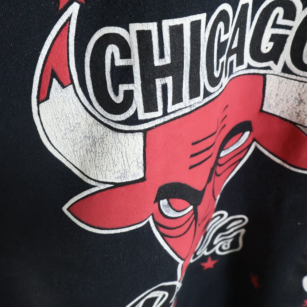 VINTAGE(ヴィンテージ) 90s VINTAGE NBA BULLS シカゴブルズ スウェット トレーナー ブラック