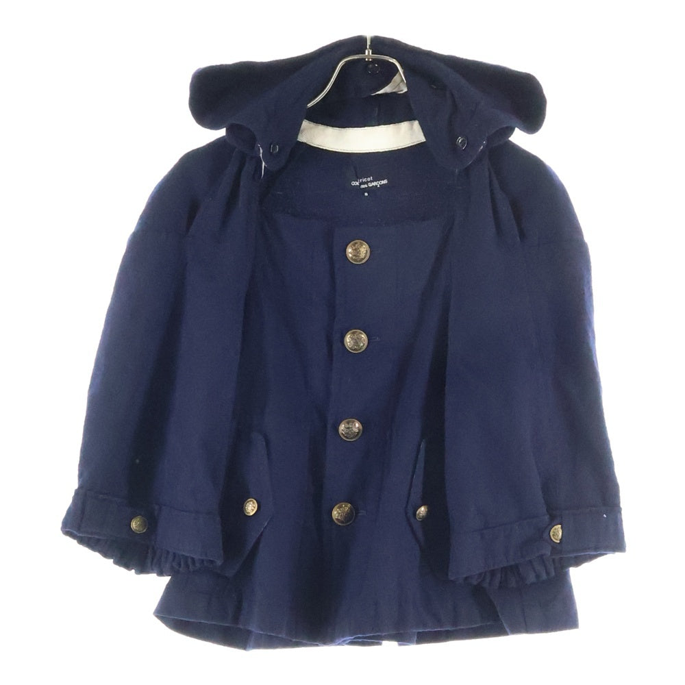 tricot comme des garcons ショートコート tricot COMME des GARCONS(トリコ コム デ ギャルソン) 11AW フード