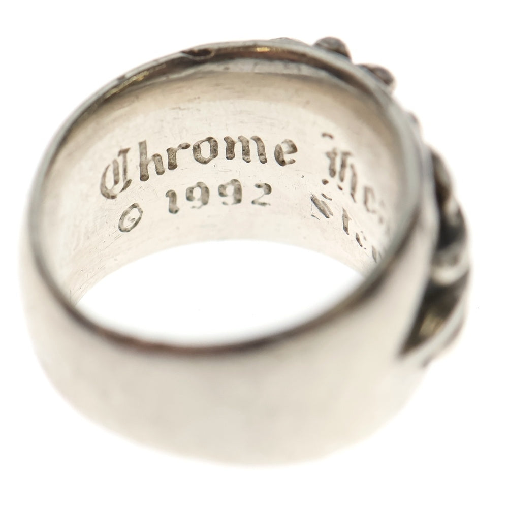 CHROME HEARTS(クロムハーツ) FLRL CRS フローラルクロス リング シルバー BCA346