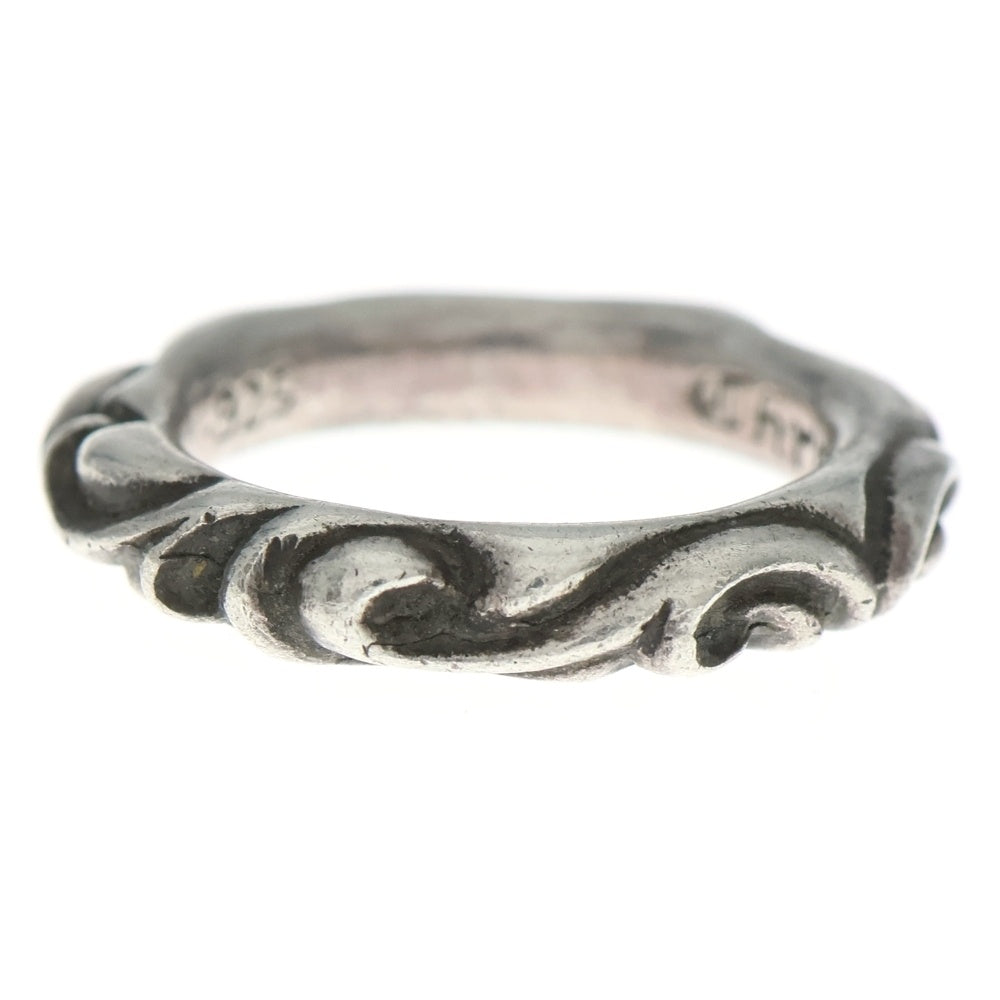 CHROME HEARTS(クロムハーツ) SCRL BAND スクロールバンド リング シルバー BCA351